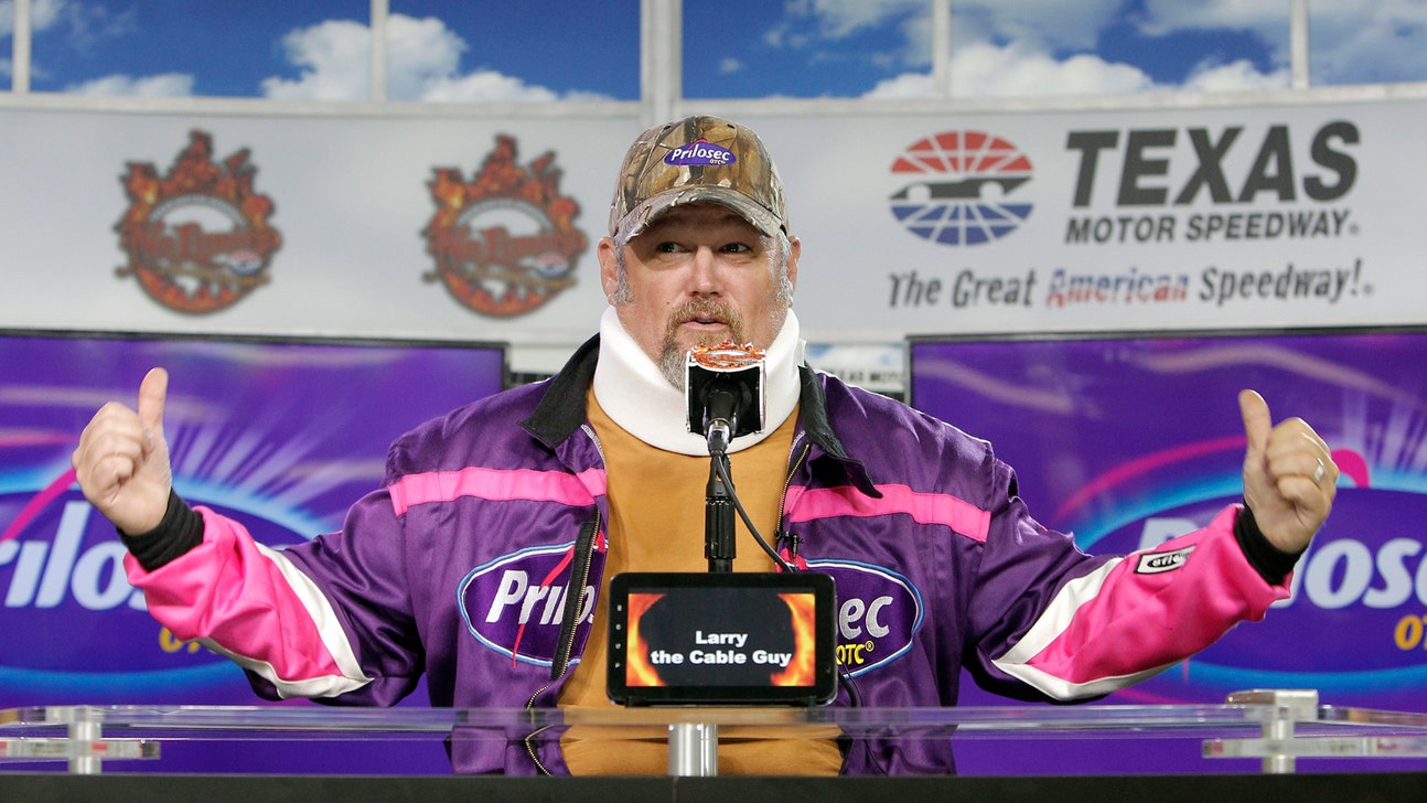 Larry the Cable Guy talks NASCAR, comedy at TMS