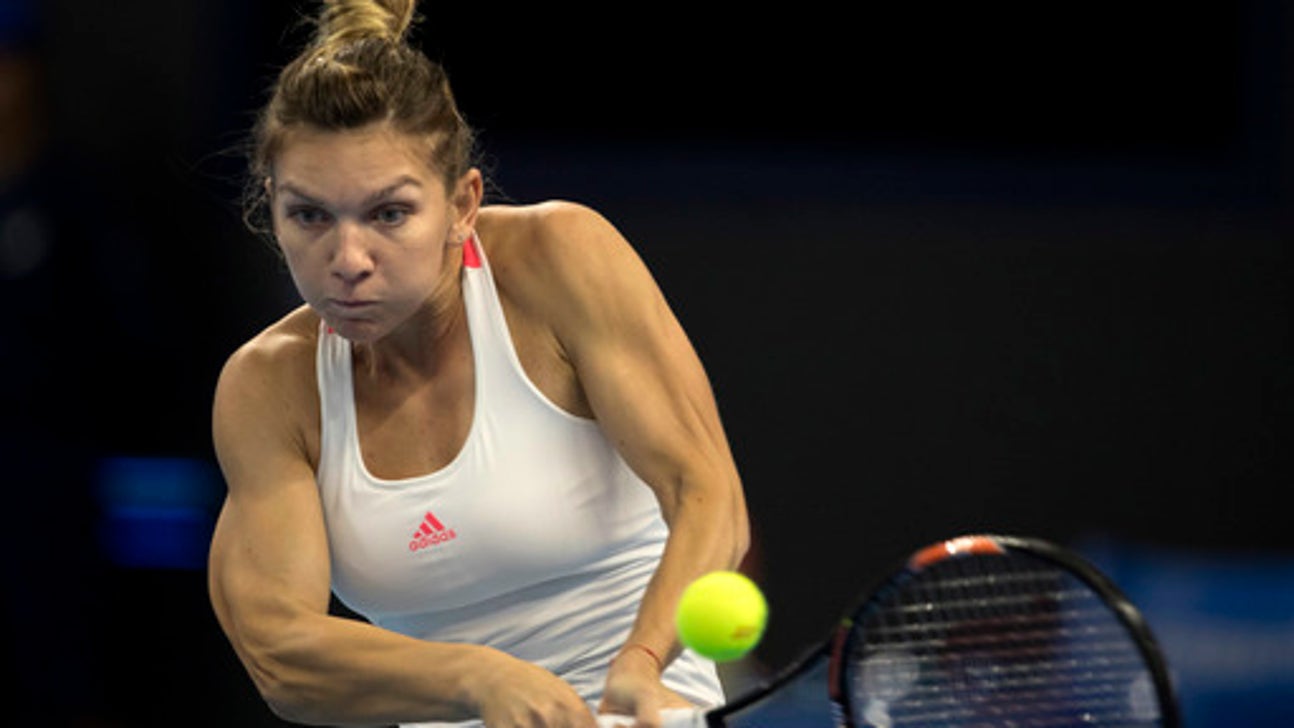 Halep cruises to win over Keys in opening WTA Finals match
