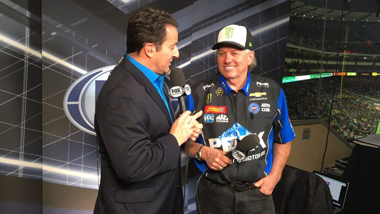 John Force Racing and F1 stars attend Anaheim 2 Supercross
