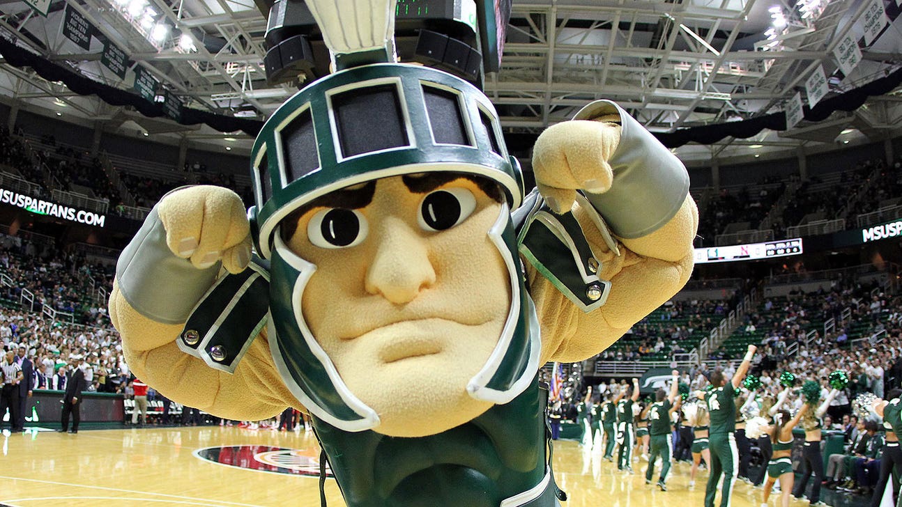 Michigan State is clearly trying to blind us with these stunning jerseys