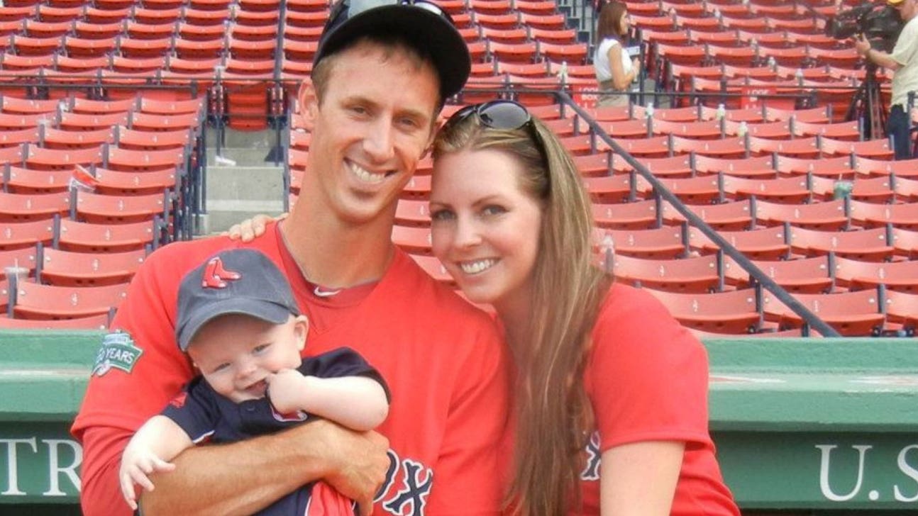 Omaha Storm Chasers celebrating Miles Mortensen with special themed jerseys