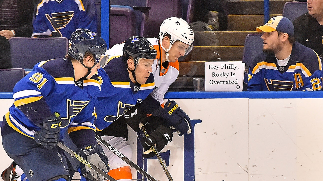 Blues hit Philly seeking season high-tying fourth win in a row