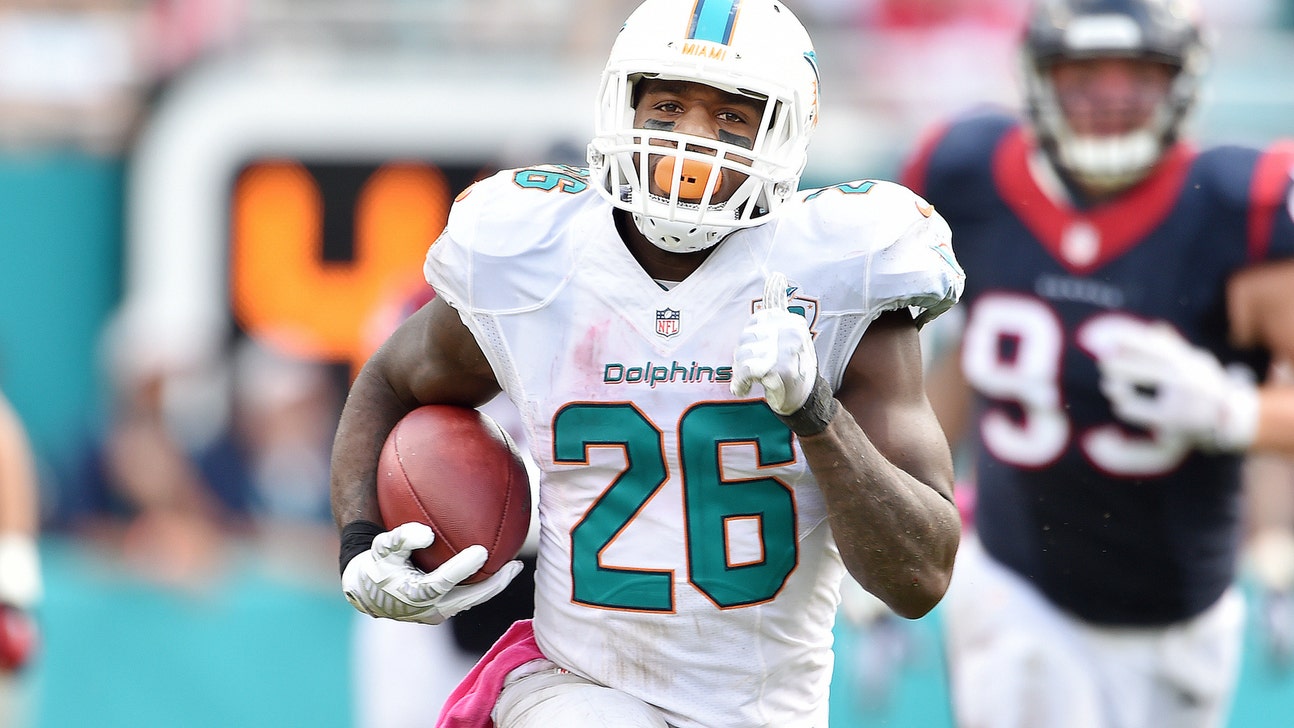 The Miami Dolphins can't seem to find a running back