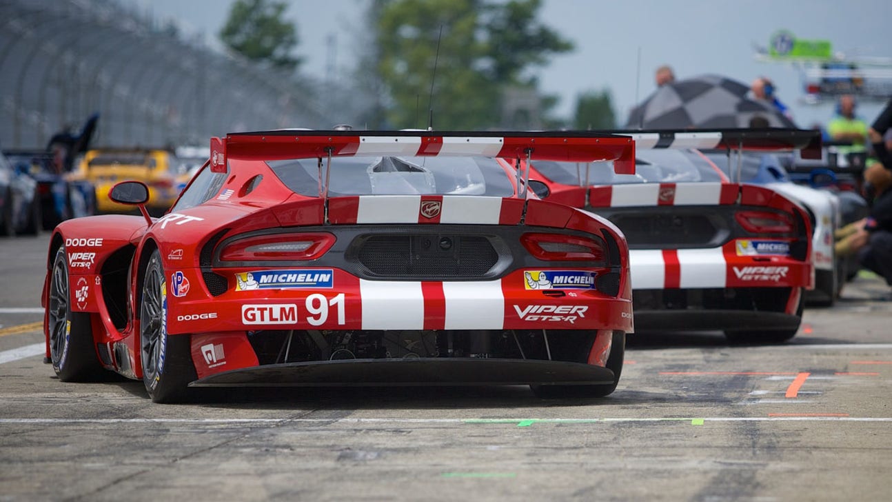 TUDOR Championship: Chrysler ends Factory Dodge Viper GTLM program