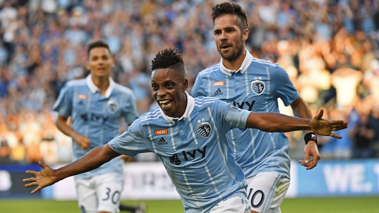 Sporting KC survives late scare, defeats Fire 3-2
