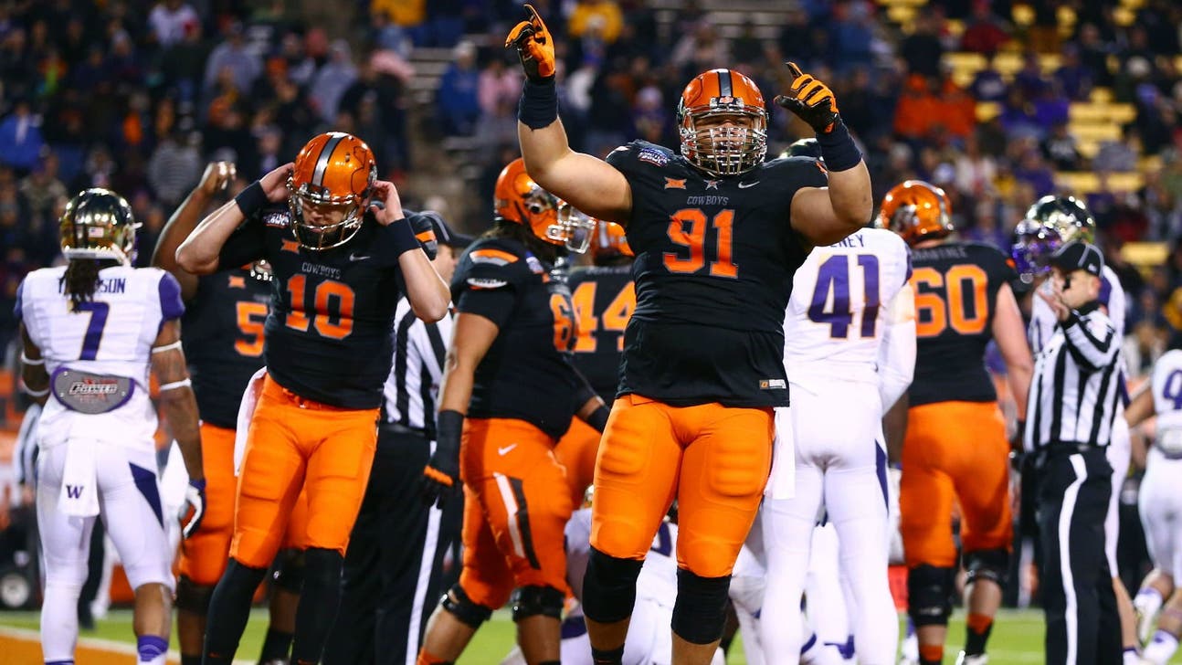 Castleman leads Oklahoma State to Cactus Bowl win over Washington