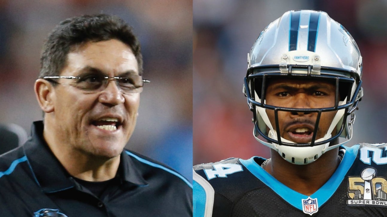Ron Rivera explains why the Panthers had to cut Josh Norman