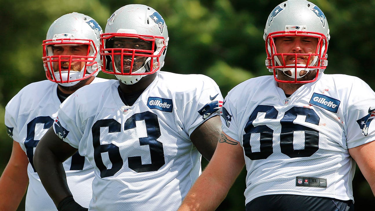 Patriots rookie G Tre' Jackson carted off practice field Monday