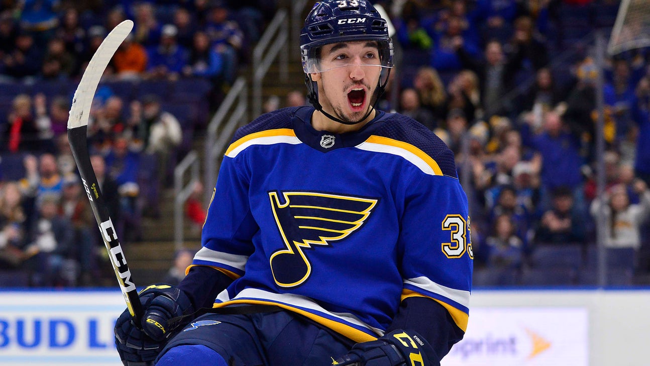 Blues' Kyrou earns AHL Rookie of the Month honors