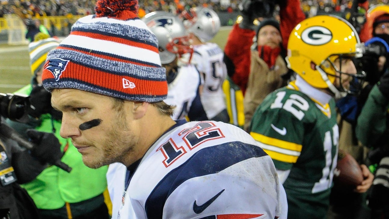 Tom Brady, Aaron Rodgers and playing with a chip
