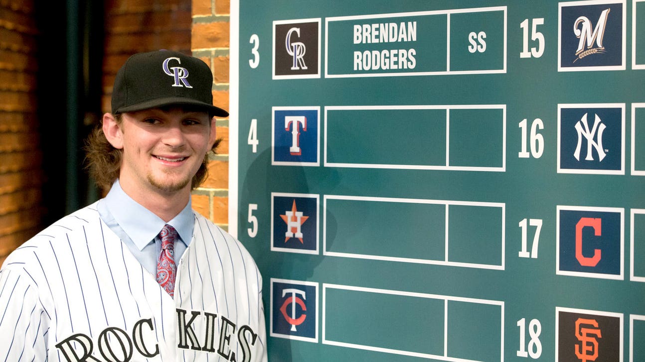 Rockies sign SS Brendan Rodgers, No. 3 overall pick in draft