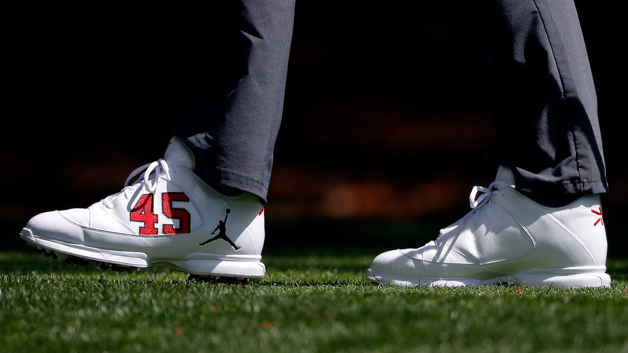 Keegan Bradley is wearing a sick pair of Jordans for the Masters