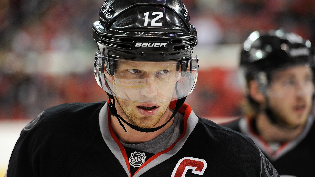 Eric Staal's young son had an adorable reaction to his father's trade