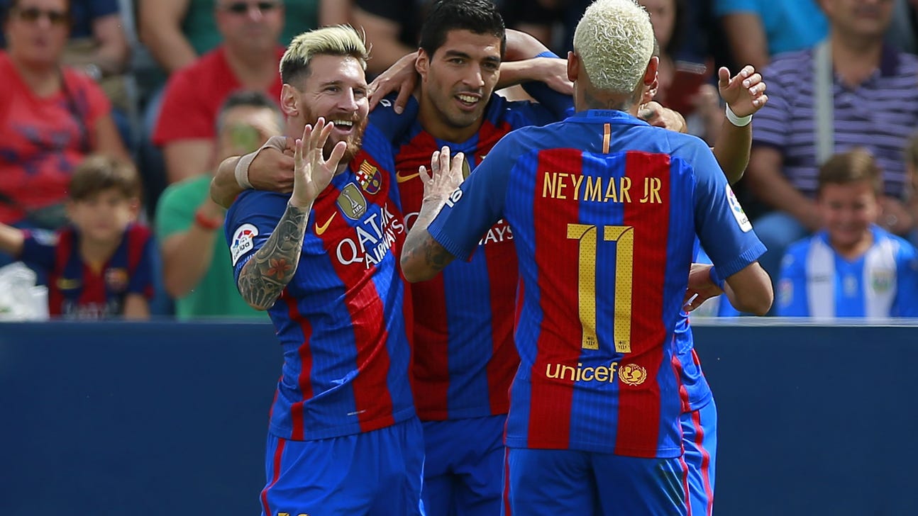 Messi stars as Barcelona demolish Leganes in La Liga