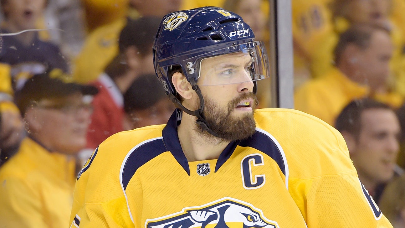 Predators' Weber doesn't travel, to miss Games 3 and 4 vs. Blackhawks