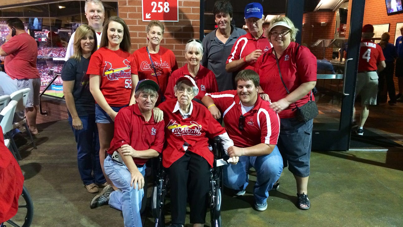 Cardinals baseball for the first time: What a 94th birthday present