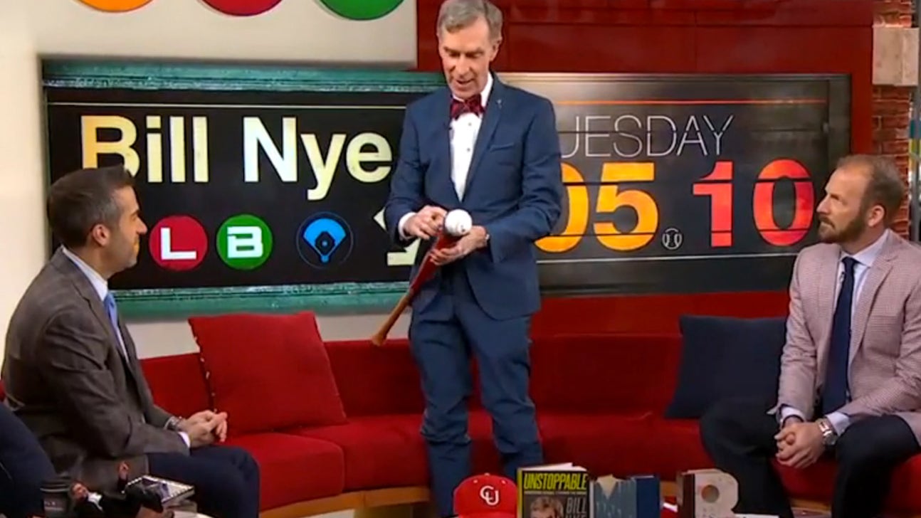 Bill Nye the Science Guy invented a new baseball bat