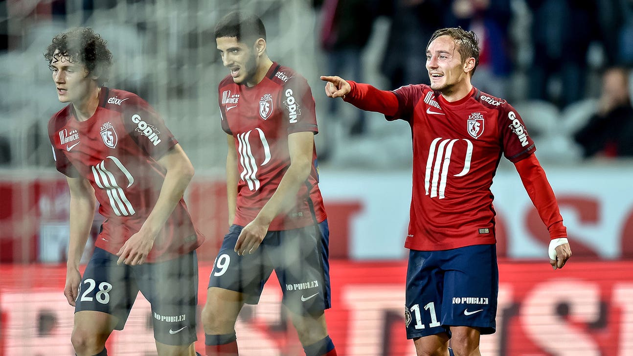 Lille collect third-straight win; Montpellier edge 10-man Guingamp