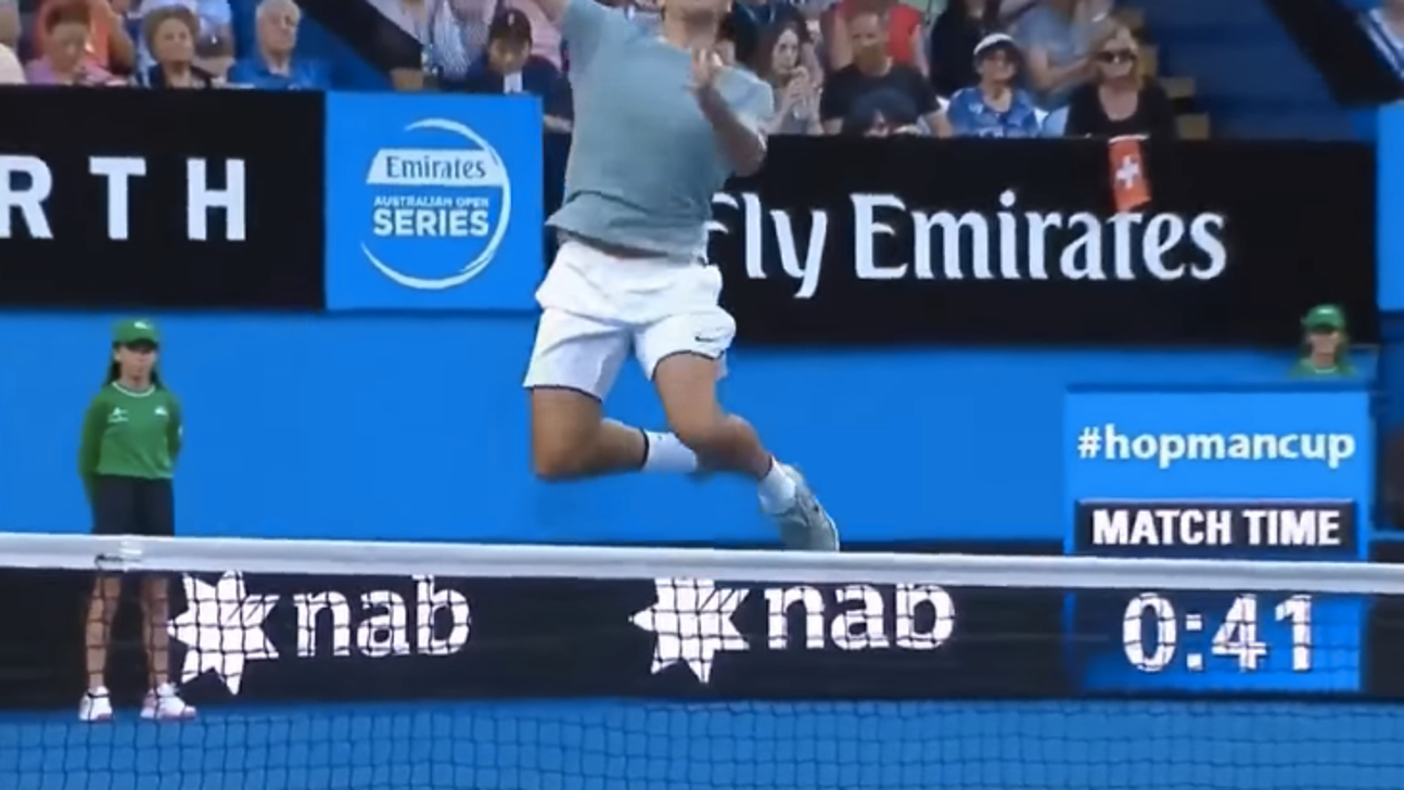 Roger Federer is back and brought some crazy ups with him