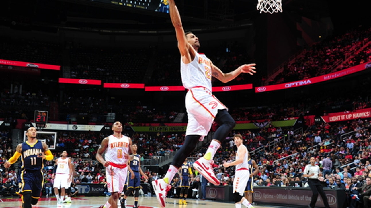 Horford, Millsap pace Hawks in 104-75 win over Pacers