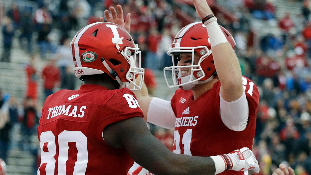 Hoosiers keep bowl game hopes alive in 41-0 drubbing of Rutgers