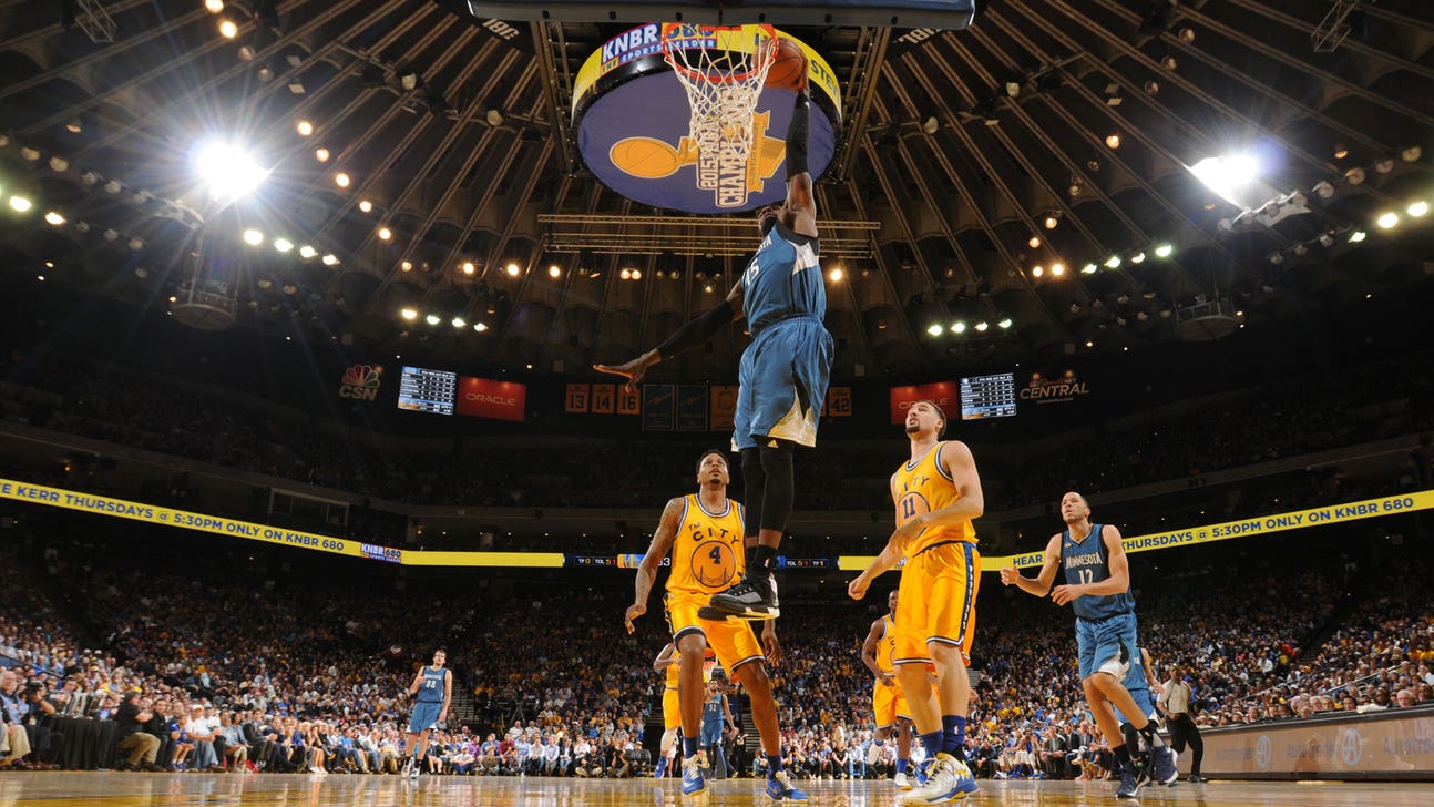 Wolves upset Warriors 124-117 in OT