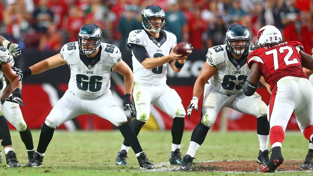 Eagles' Andrew Gardner continues to work with starters at RG