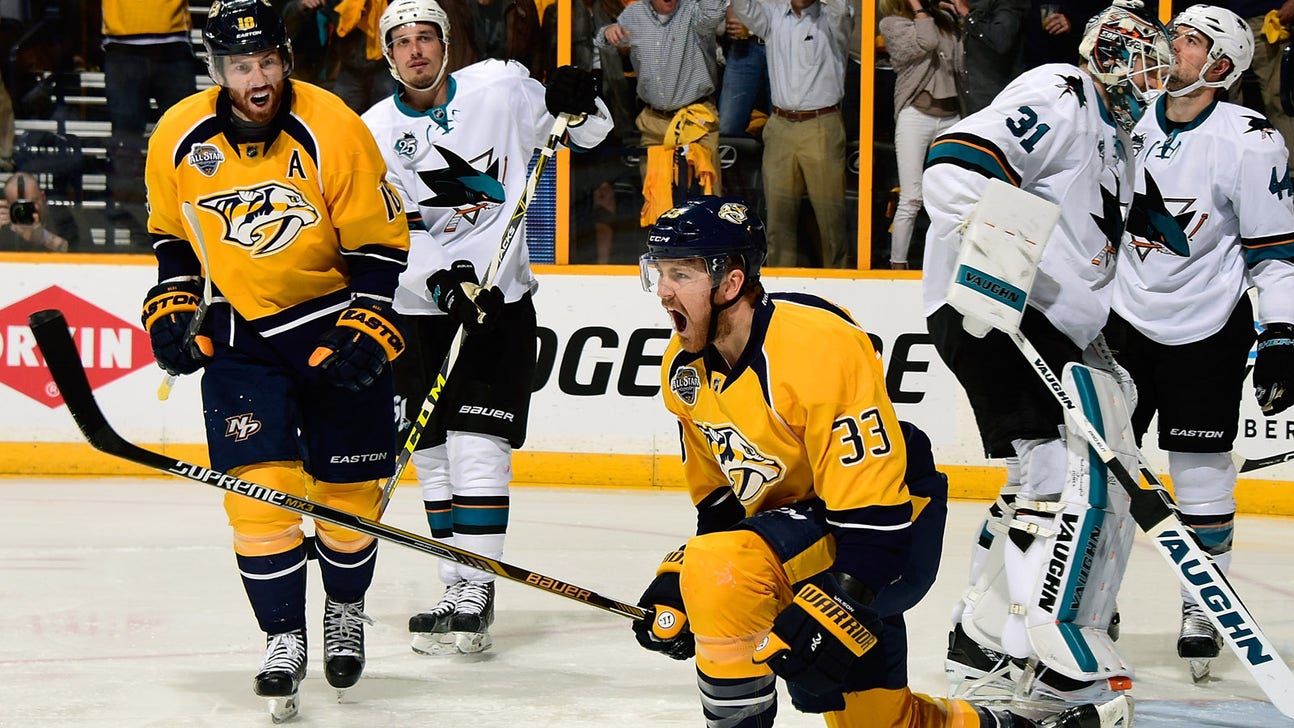 5 key moments from the Nashville Predators' crazy triple-OT win over the San Jose Sharks