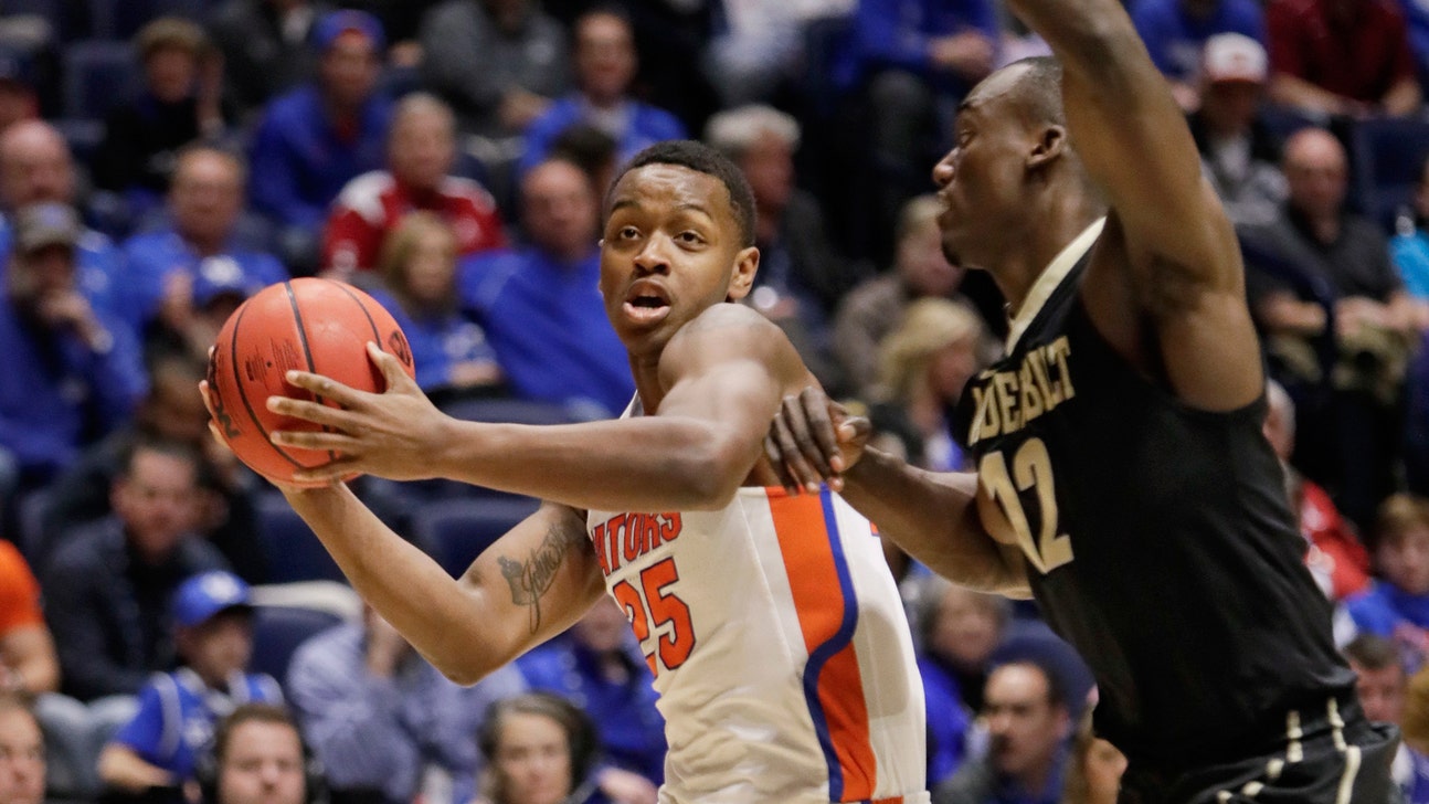 Florida ousted from SEC tournament with OT loss to Vanderbilt