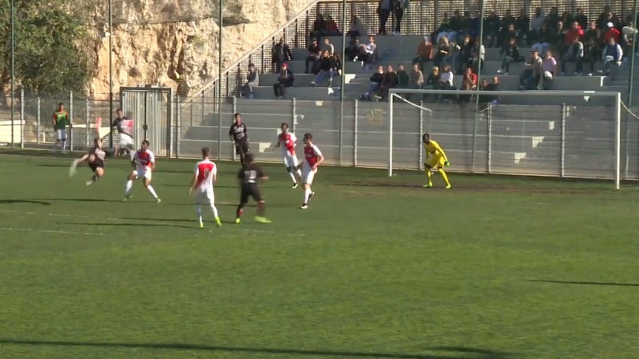 French youth prodigy scores majestic overhead volley
