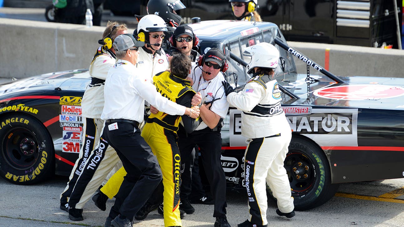 Put 'em up: Looking back at the wild 2013 Mosport truck race