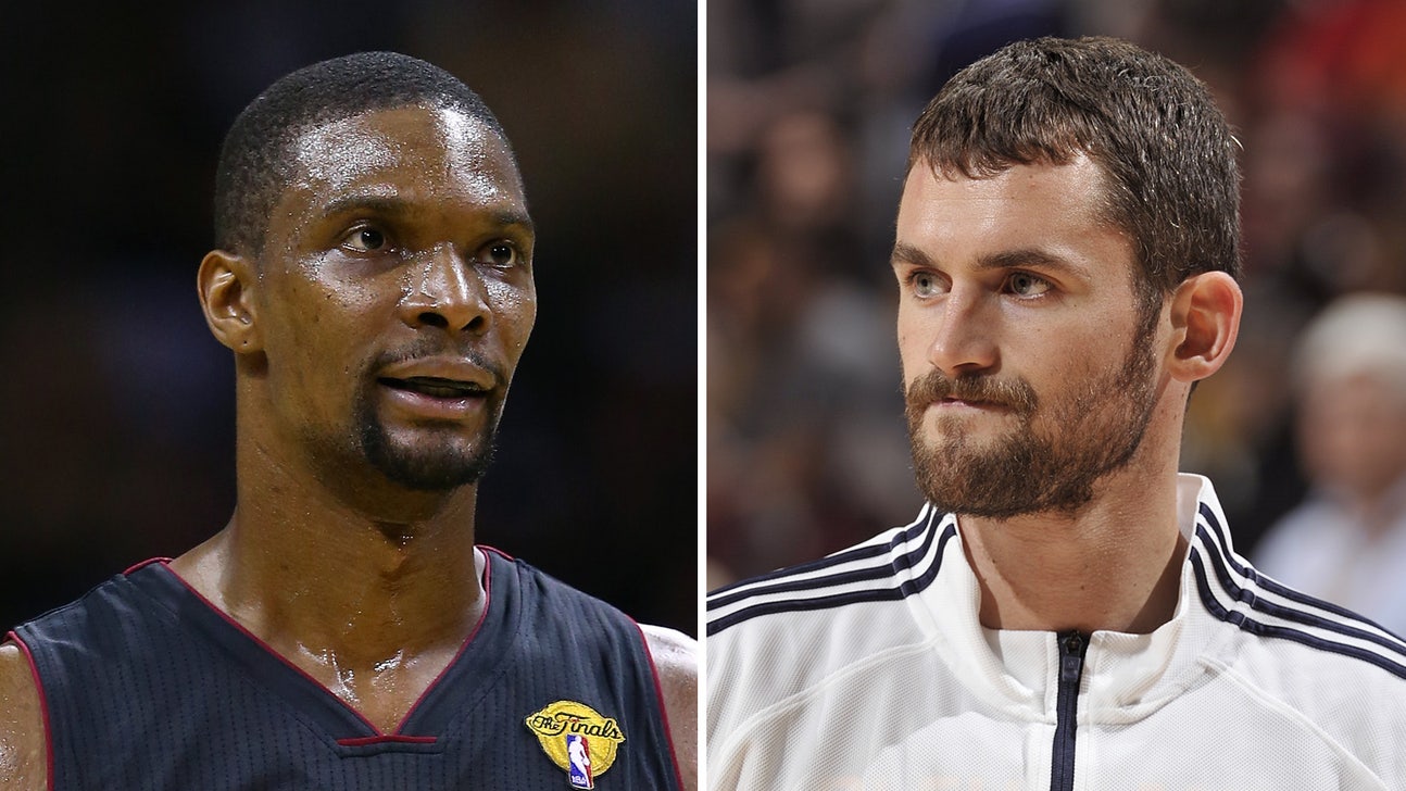 Chris Bosh warns Kevin Love: Playing with LeBron is 'extremely frustrating'