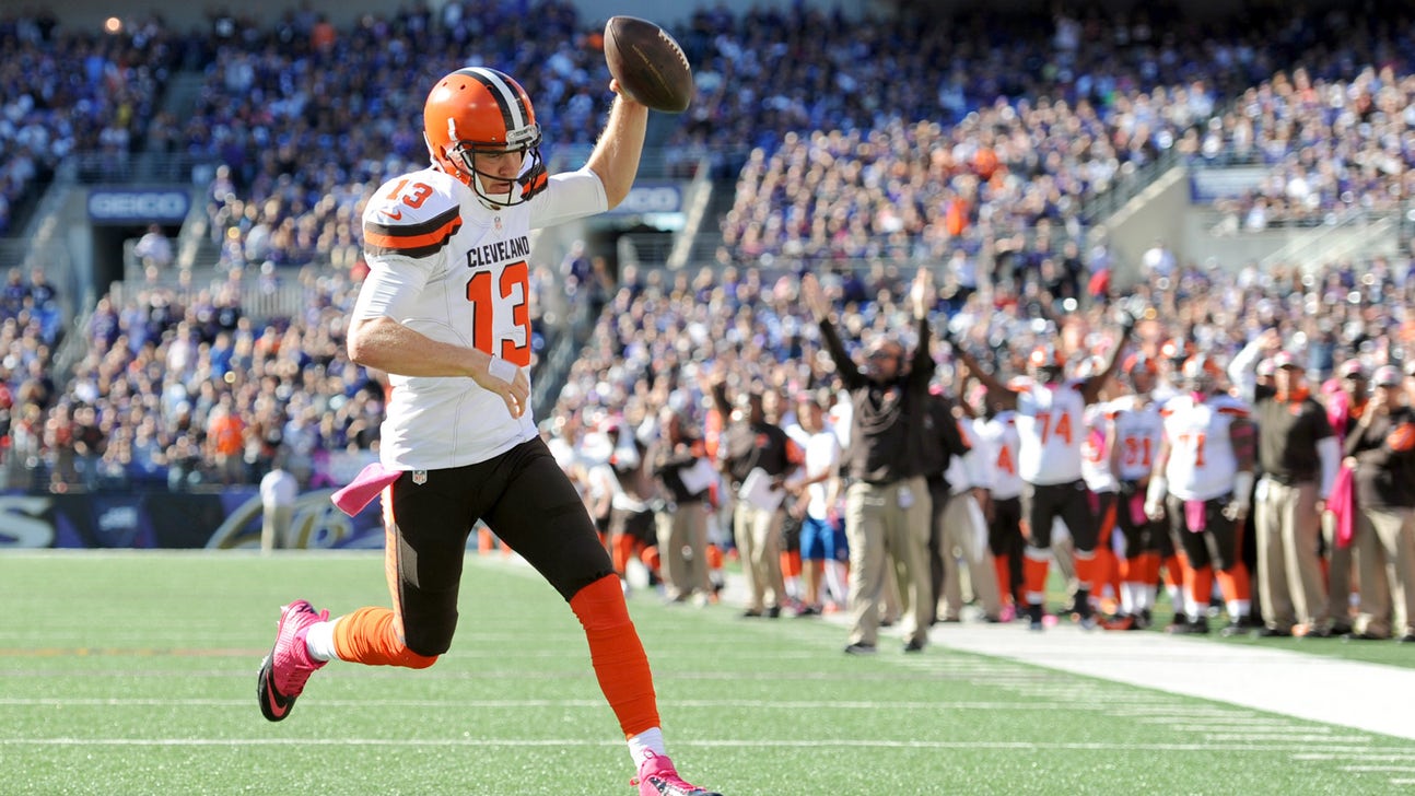 Josh McCown etches names in Browns' record book