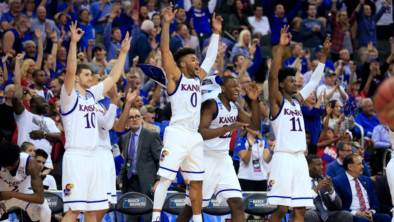 Kansas moves on, beats Purdue 98-66 in second-half blowout