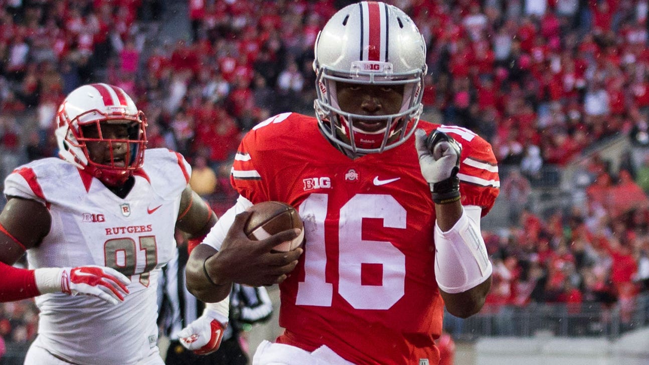 J.T. Barrett earns two conference honors after another strong showing