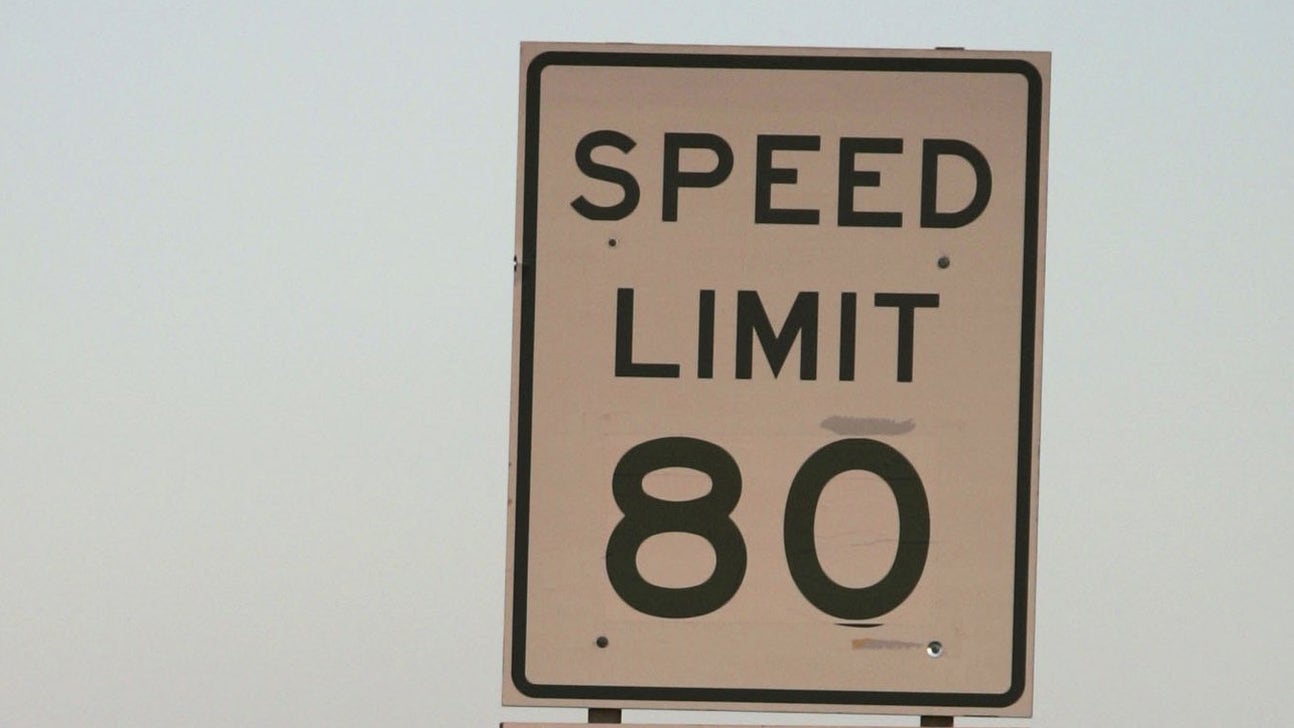 Nevada gives 80 mph speed limit the green light