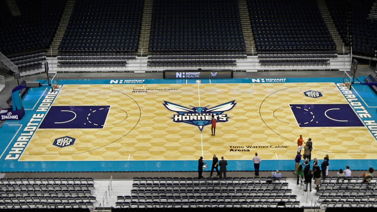 Charlotte Hornets unveil new basketball court design