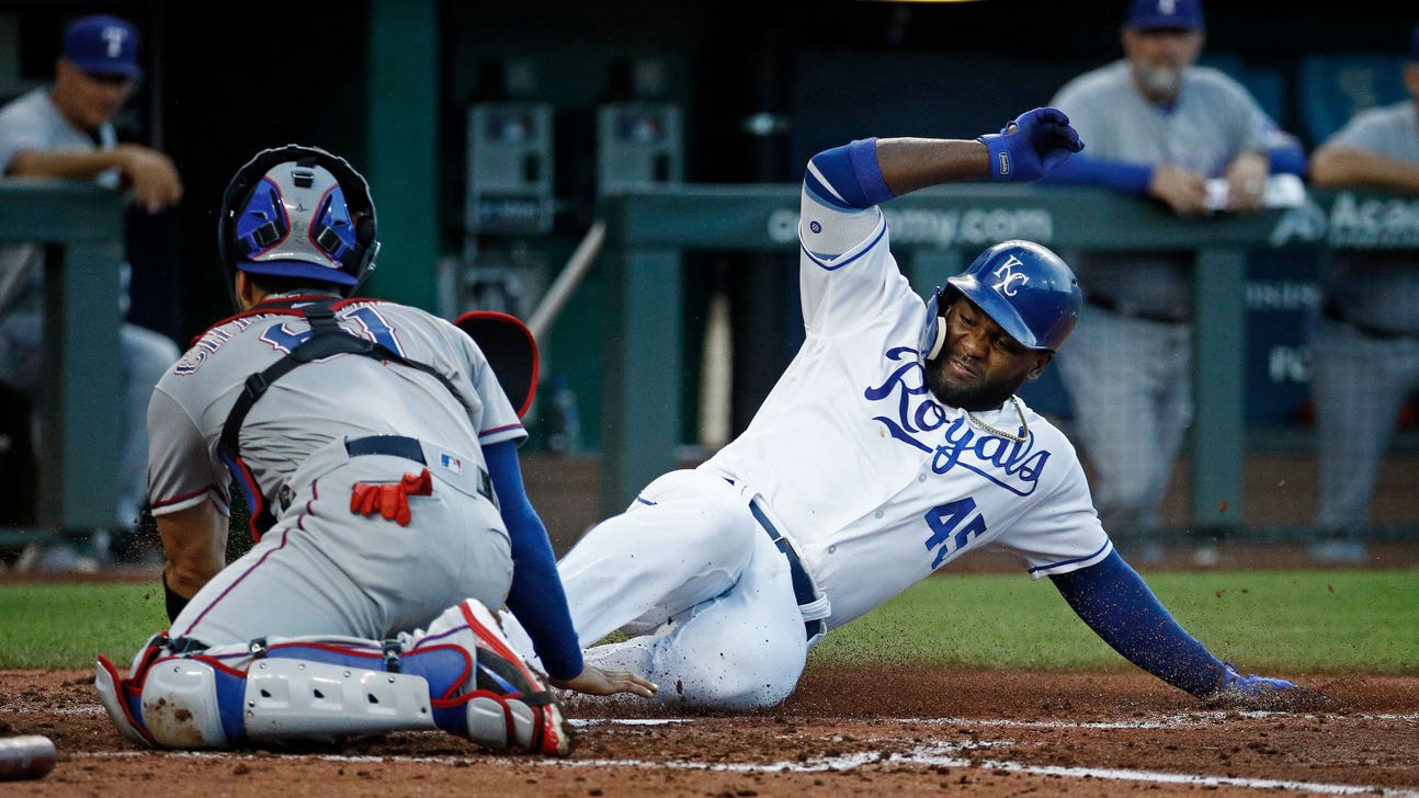 Offense silenced late in Royals' 6-3 loss to Rangers
