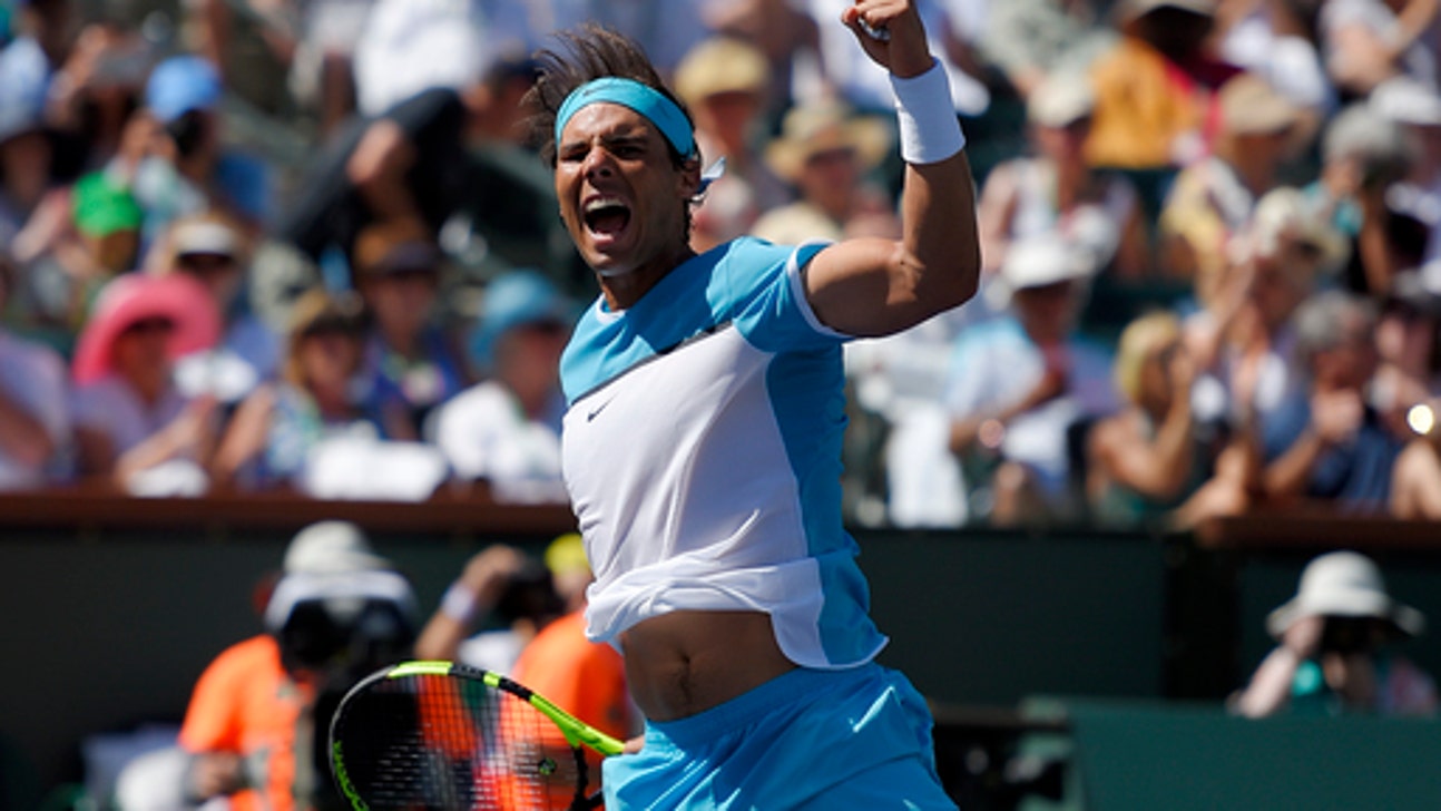 Nadal beats Nishikori to reach semis at Indian Wells