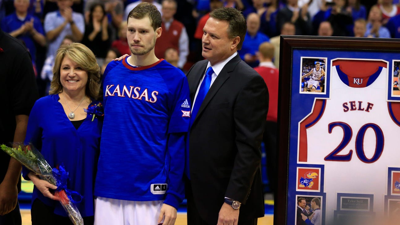 Bill Self bids farewell to his 'favorite Jayhawk of all time' — his son, Tyler