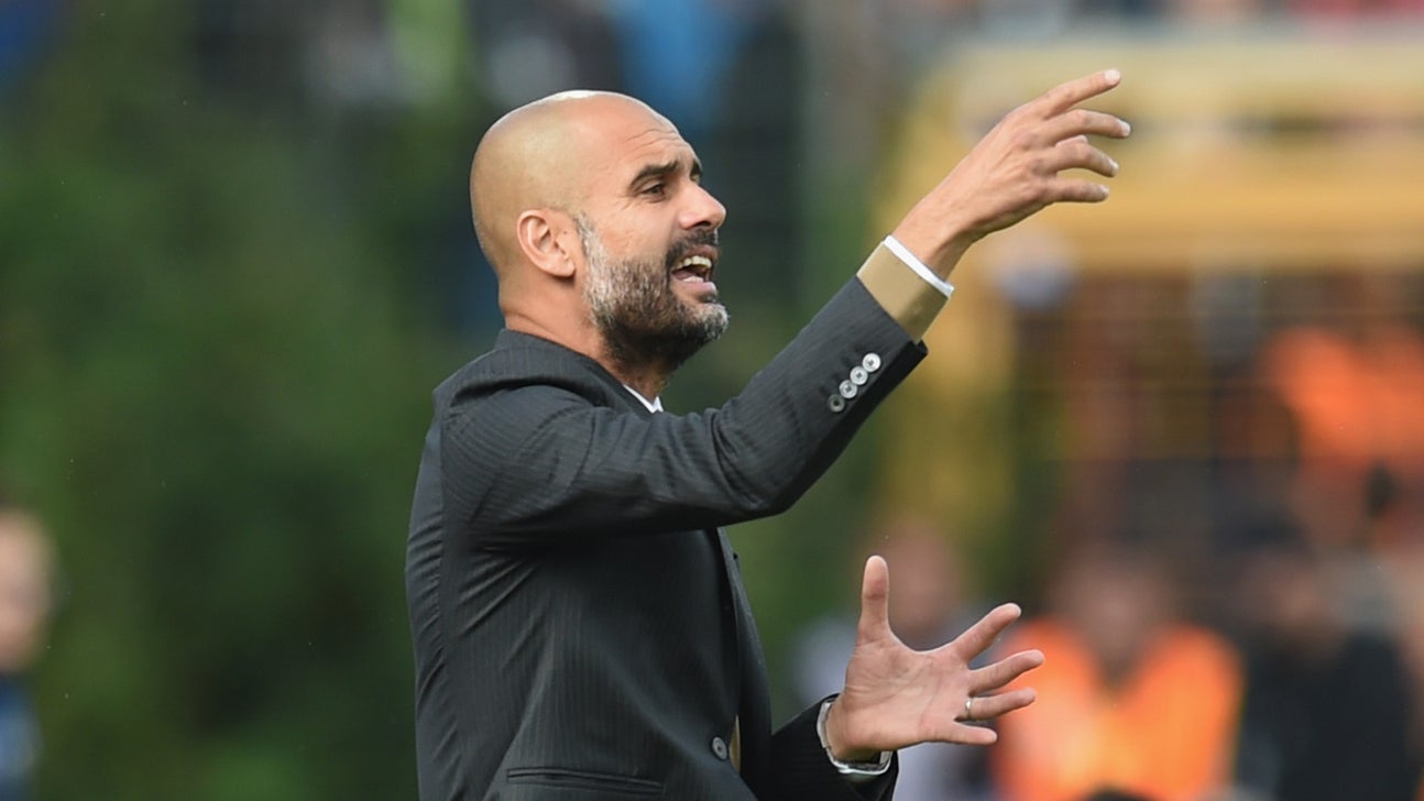 Guardiola walks out of press conference after England question