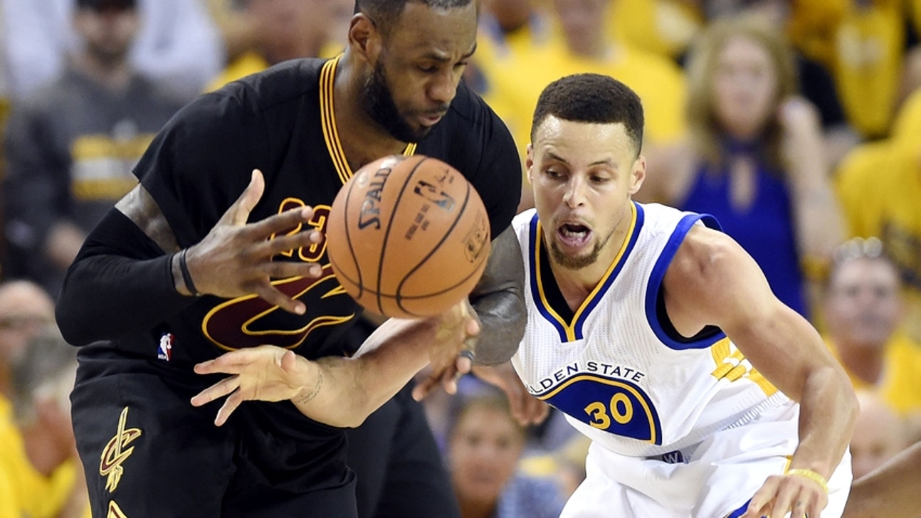 LeBron James talks Stephen Curry smile, Akron bond on 'Ellen' (video)