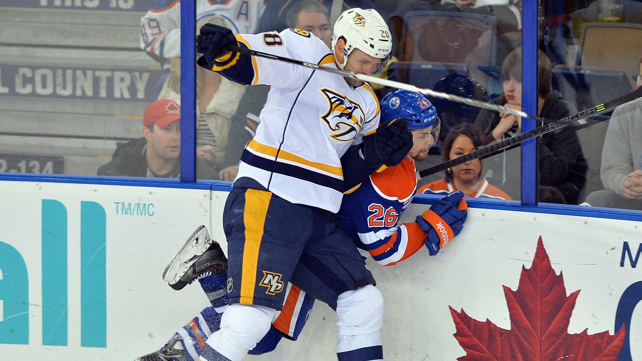 Predators' Gaustad thriving in Laviolette's system