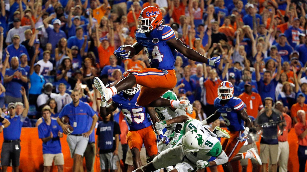 Florida RB Thompson won't play vs. Georgia following marijuana citation