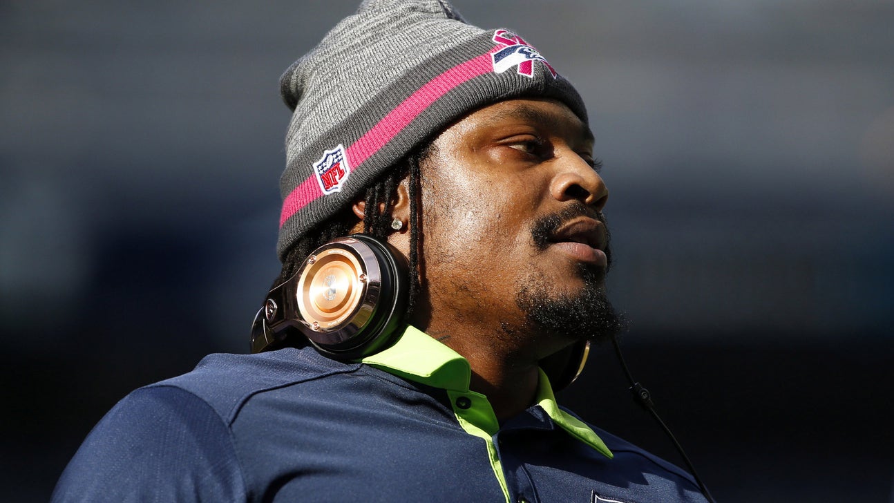 Marshawn Lynch questionable with abdominal injury