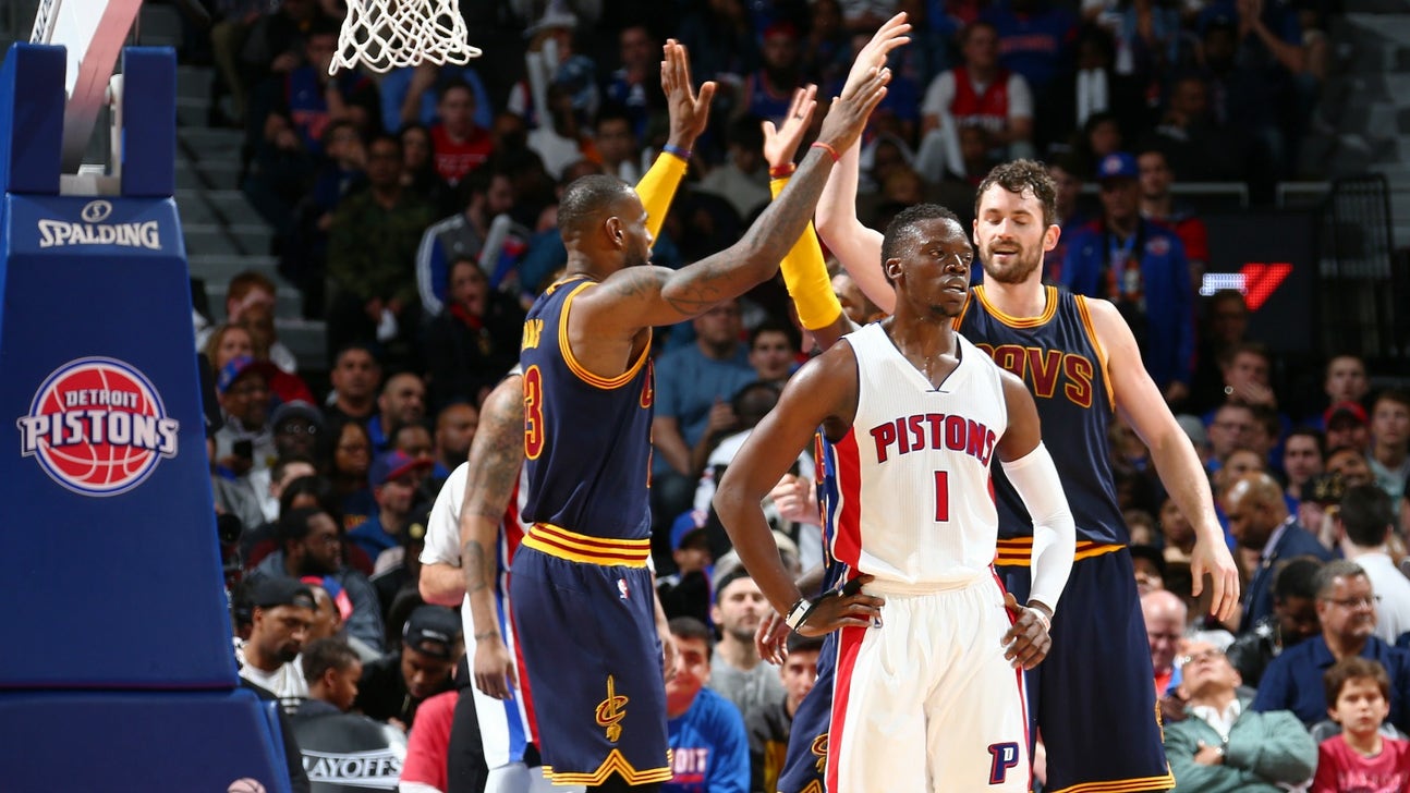 Cavaliers hold off Pistons to take 3-0 series lead