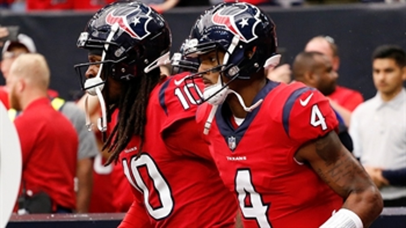 Erin Andrews sits down with DeAndre Hopkins and Deshaun Watson