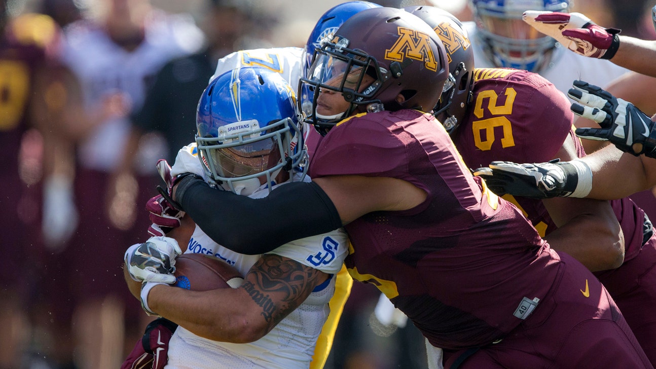 Gophers grind out 24-7 triumph over San Jose State
