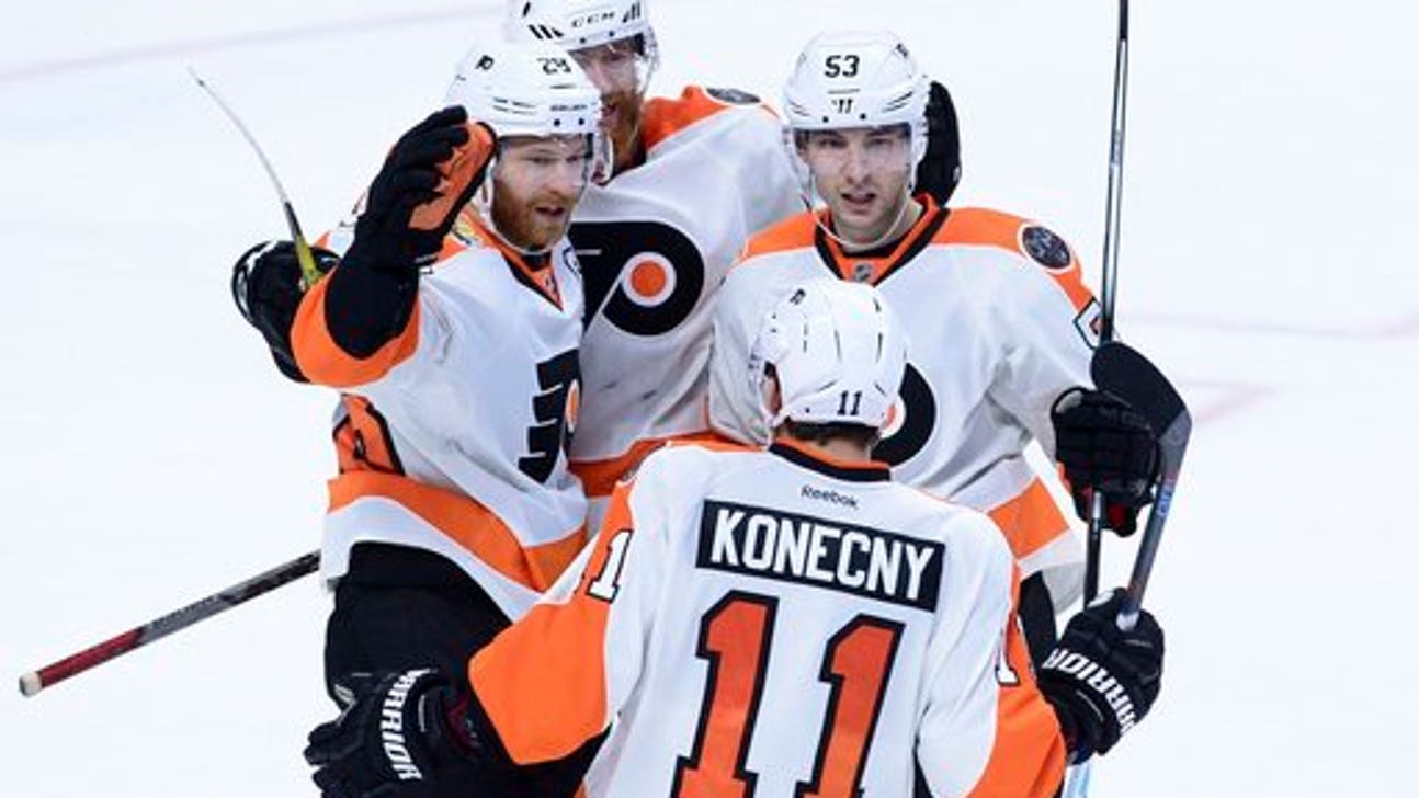 Claude Giroux scores in OT, Flyers beat Senators 3-2