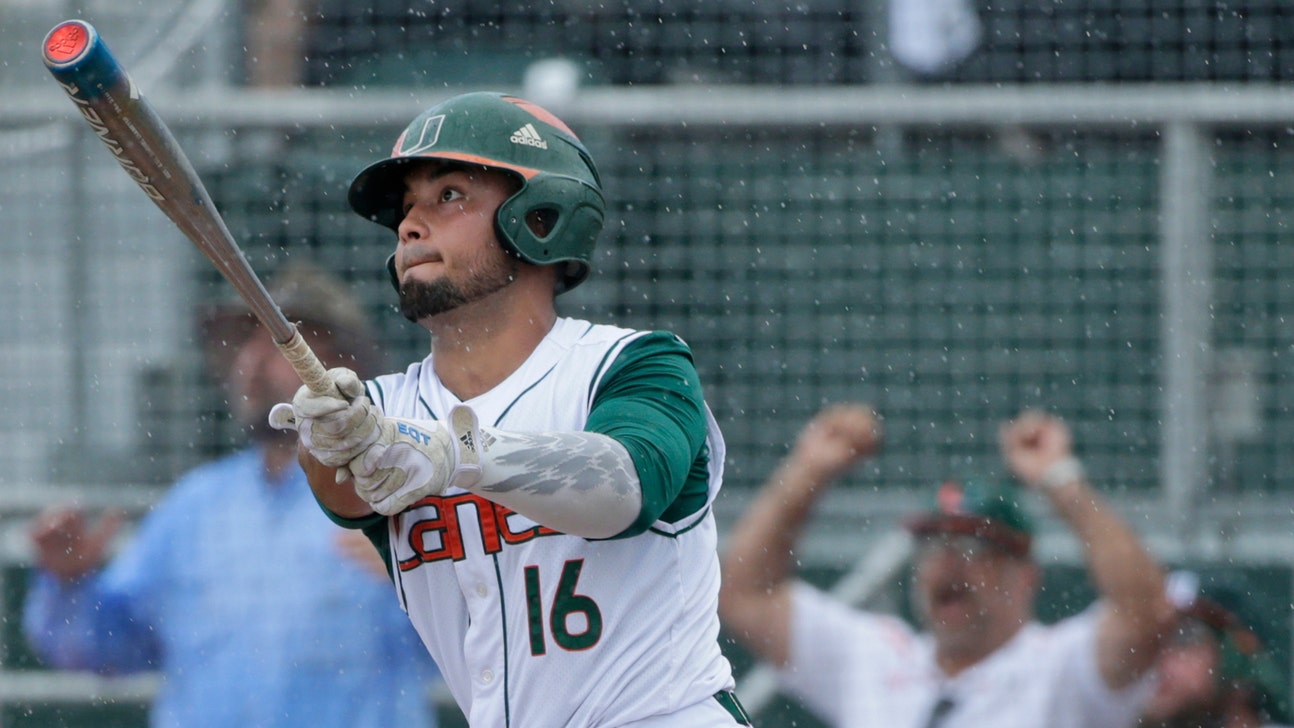 Bat flips and big swings: Edgar Michelangeli leads Miami back to College World Series